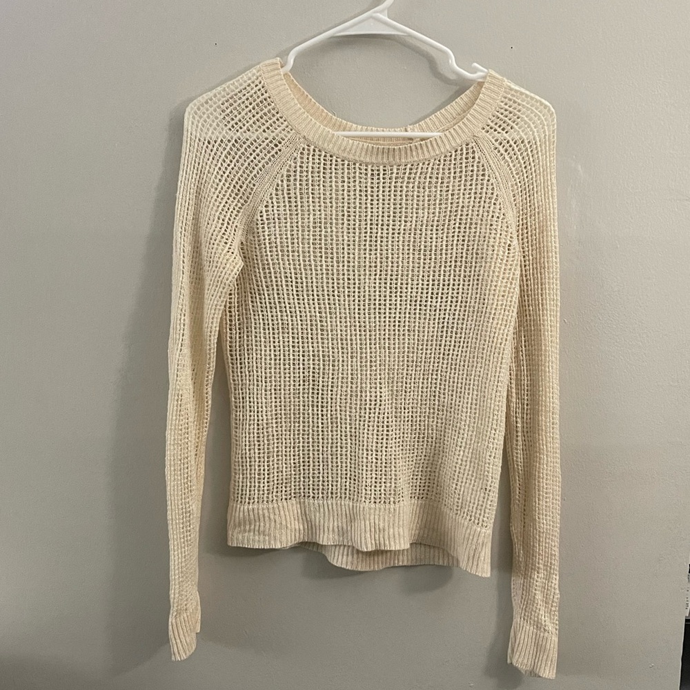 Old Navy Mesh Knit Sweater
